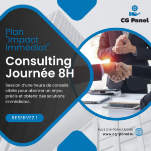 Consulting en gestion de risques juridiques d'une journée complète de 8h - CG Panel